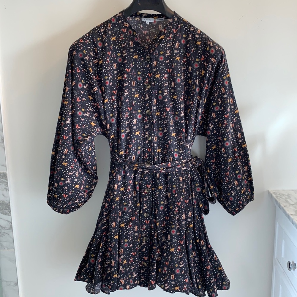 Rhode Emma Dress in Micro Zodiac